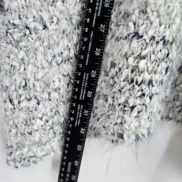 Madison Lilly Women's Cozy Knit Open Front Long Cardigan Sweater Size S Speckled - Picture 8 of 10